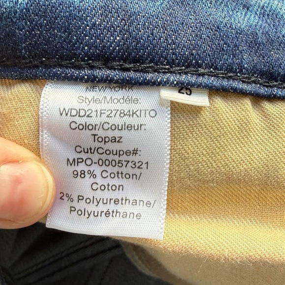 Rag and Bone Nina High Rise Ankle Flare Jeans Topaz Size 25 Medium Wash Blue - Picture 13 of 13